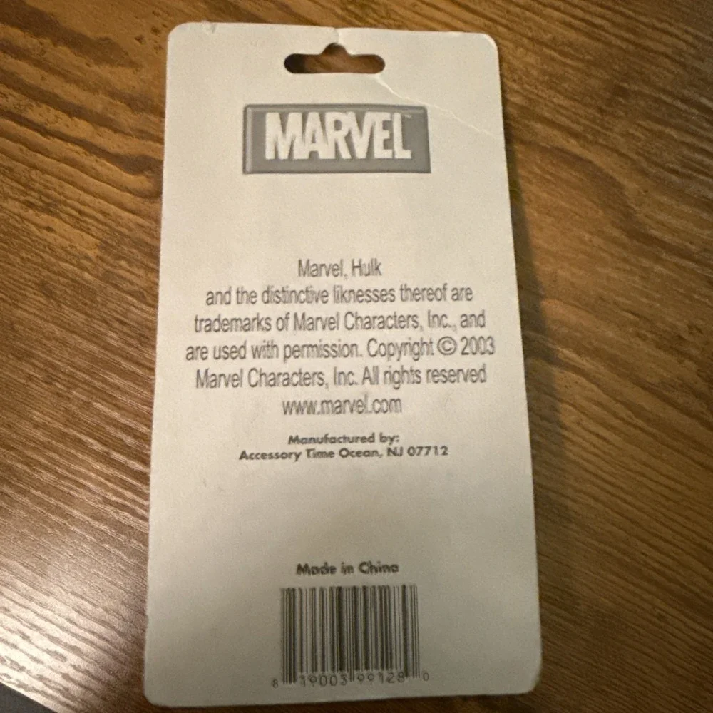 5/$30‎ Vintage MARVEL HULK Digital Watch 2003 On Blister Card Incredible Hulk